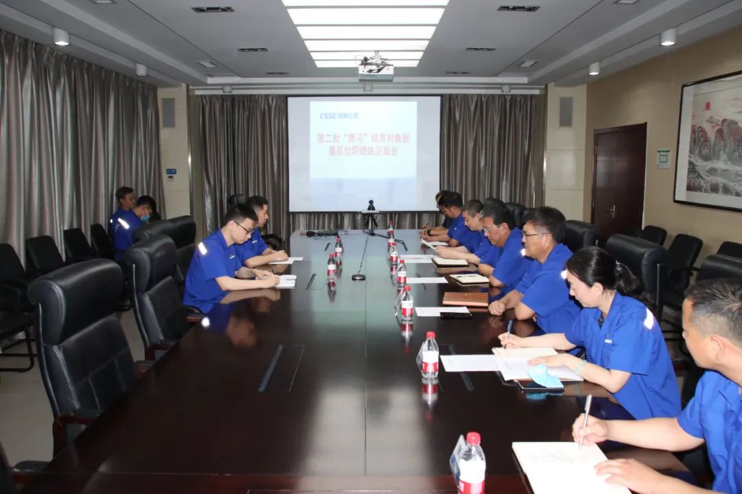 中船Ag环亚集团第二批“青马工程”培养对象到基层挂职锻炼